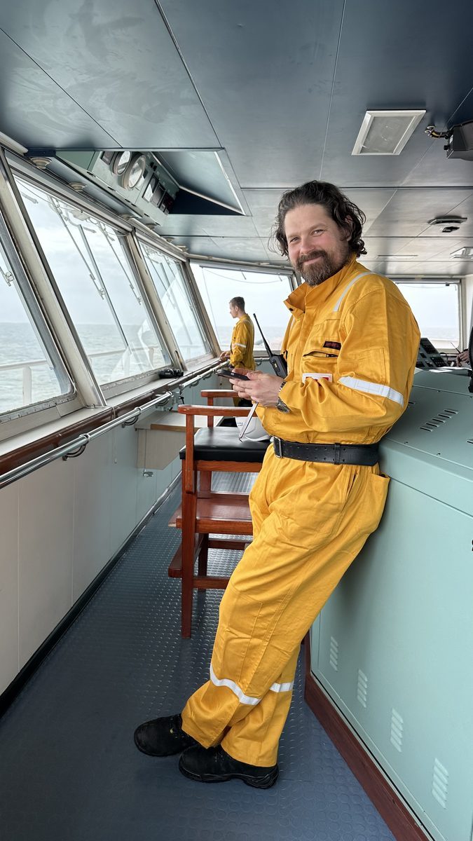 On the bridge — Stolt Tankers