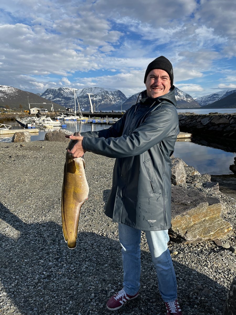 Norway — fishing at the fjord